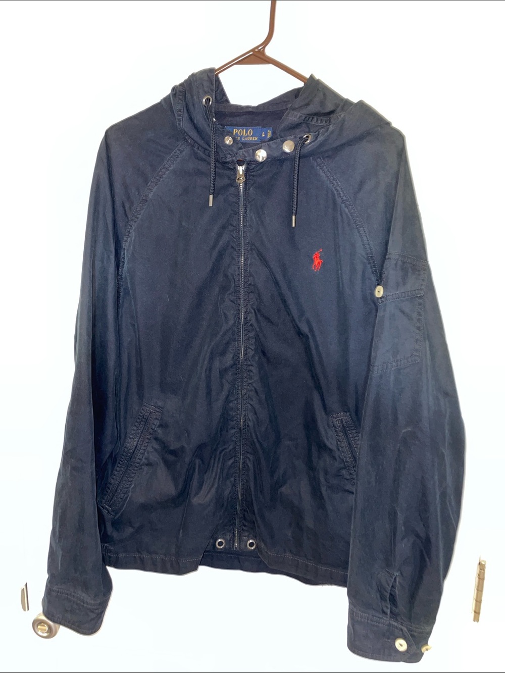 Polo Ralph Lauren Lightweight Jacket Red Pony L GUC